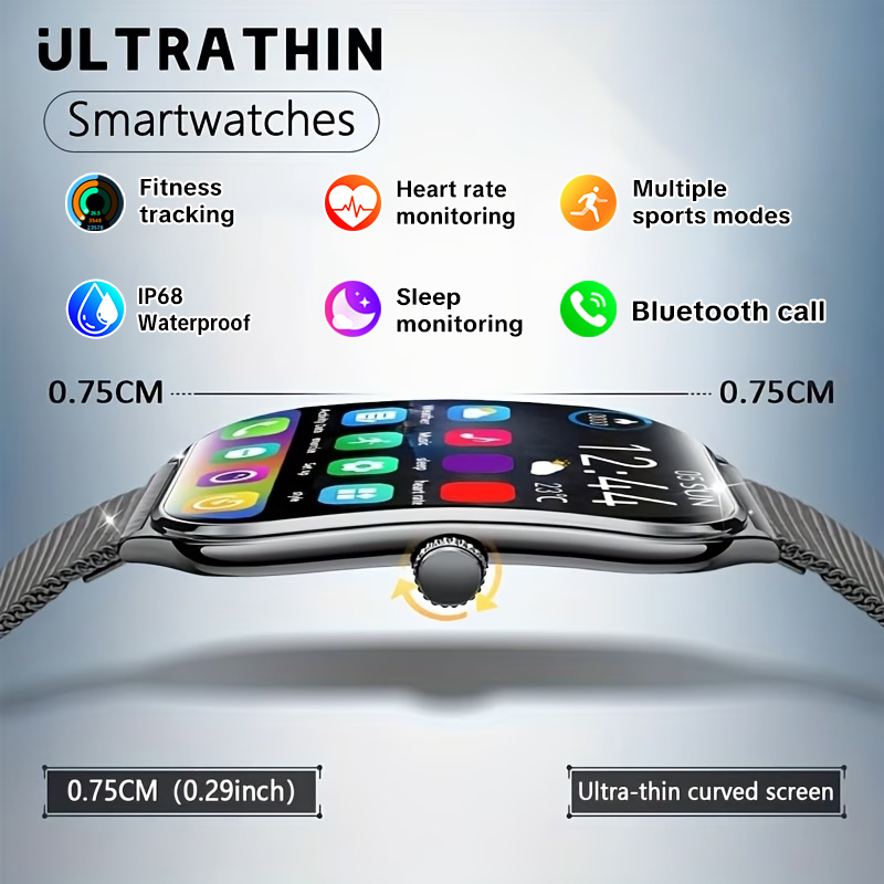 Women'S Day Fashion Show - New Ultra Thin Smart Watch AMOLED