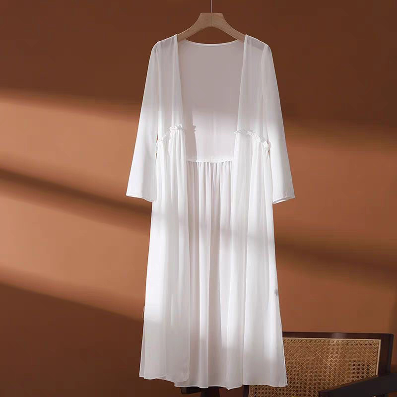 Women Fashion Blouse - Women's plus Size 6XL Summer Chiffon