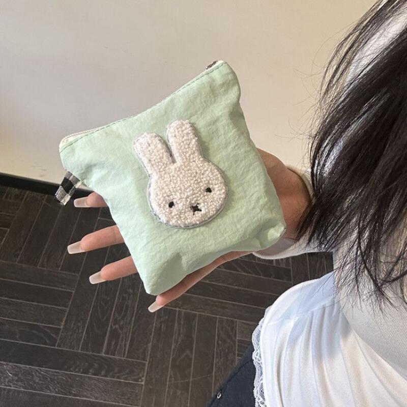 Coin Purse Women - New Miffy Zipper Makeup Bag Creativity