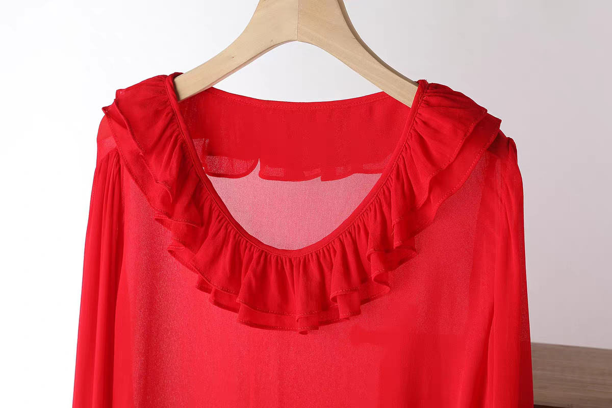 Women Fashion Blouse - Korean Fashion plus Size Women's Blouse