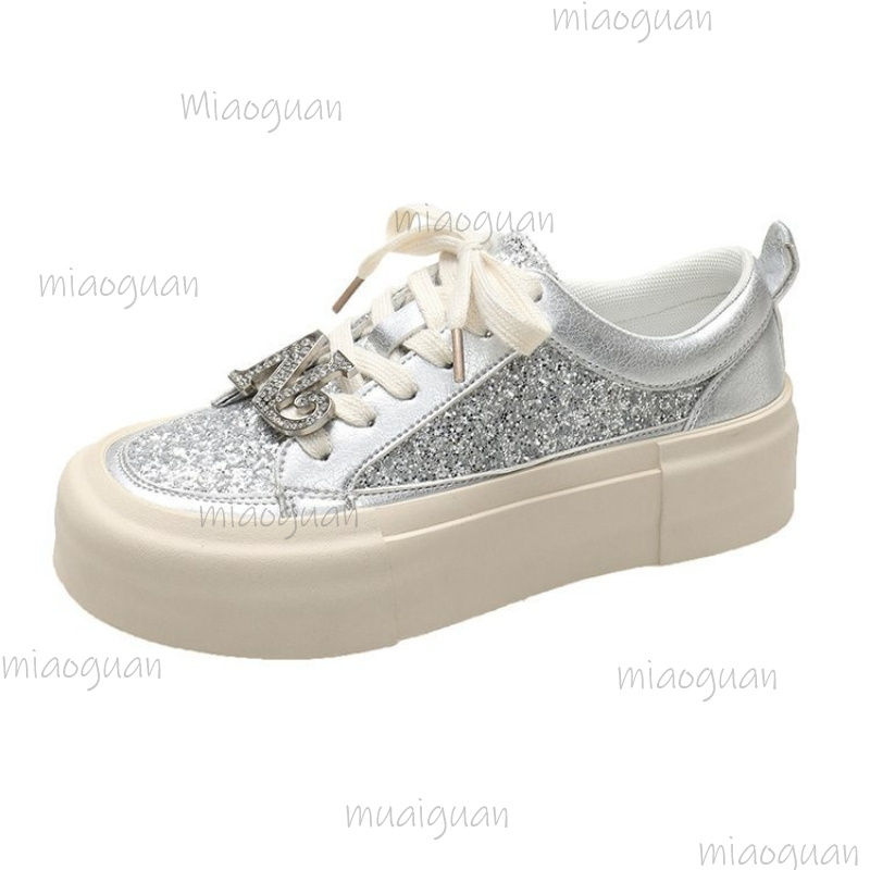 Pearl Decor Thick Bottom Shoes - đánh giá và giá Sneakers Fashion Women
