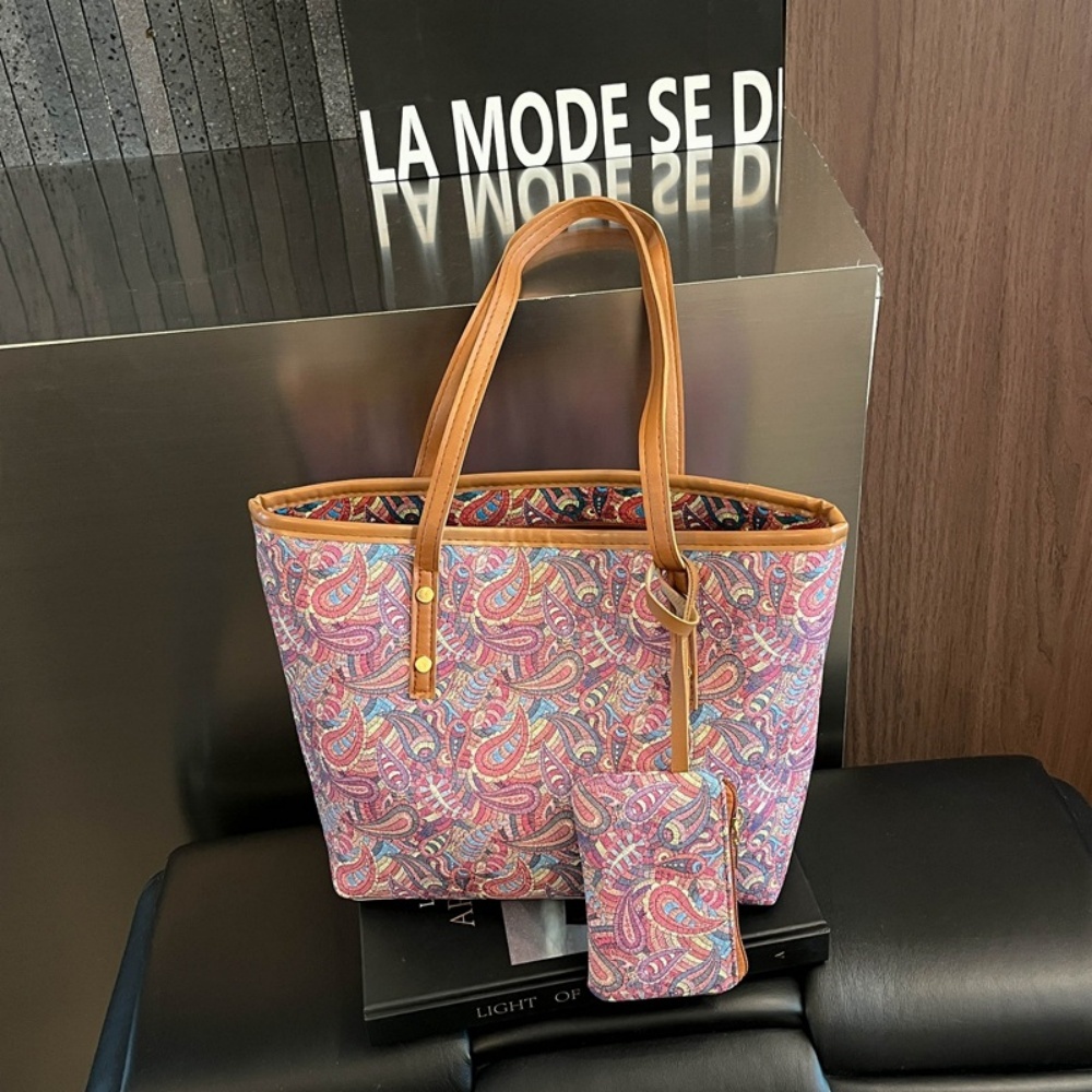 2PCS Women Large Capacity Tote - đánh giá và giá Coin Purse Women