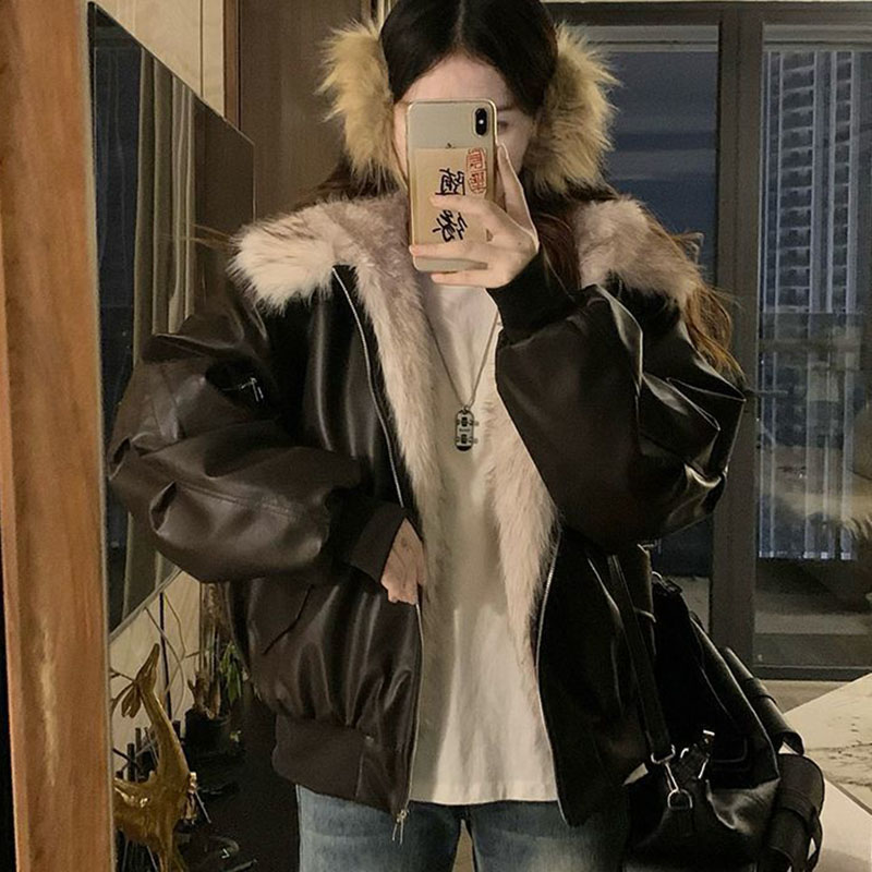 Winter Thick Warm Fleece Hoode - đánh giá và giá Women'S Fashion Bomber Jacket