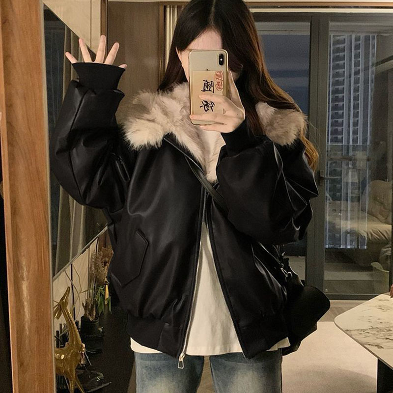 Winter Thick Warm Fleece Hoode - đánh giá và giá Women'S Fashion Bomber Jacket