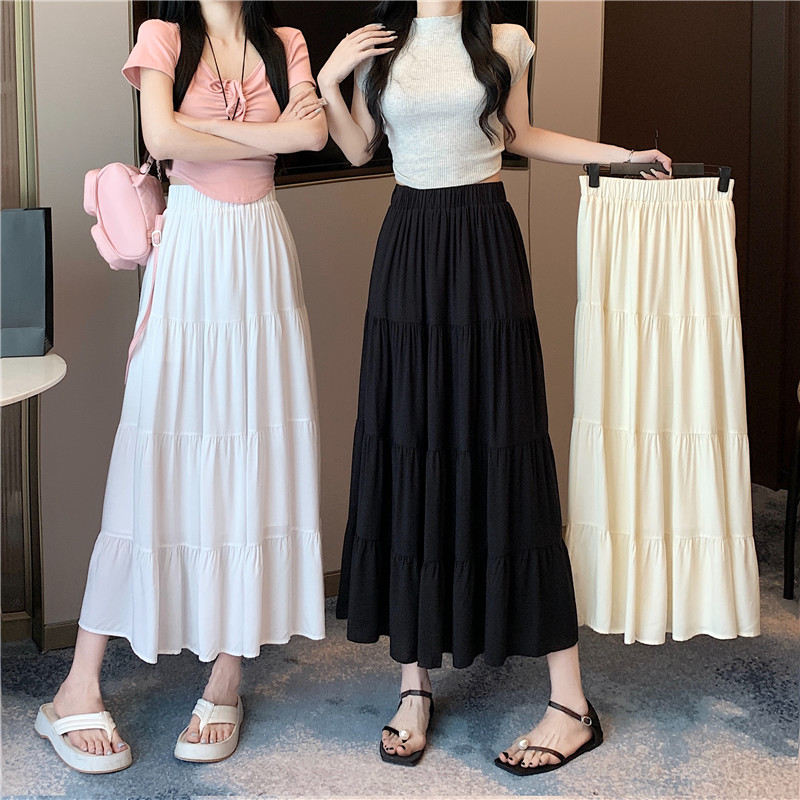 High Waist A-Line Midi Skirt f - đánh giá và giá A-Line Skirt Midi