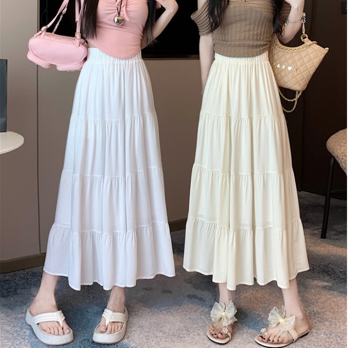 High Waist A-Line Midi Skirt f - đánh giá và giá A-Line Skirt Midi
