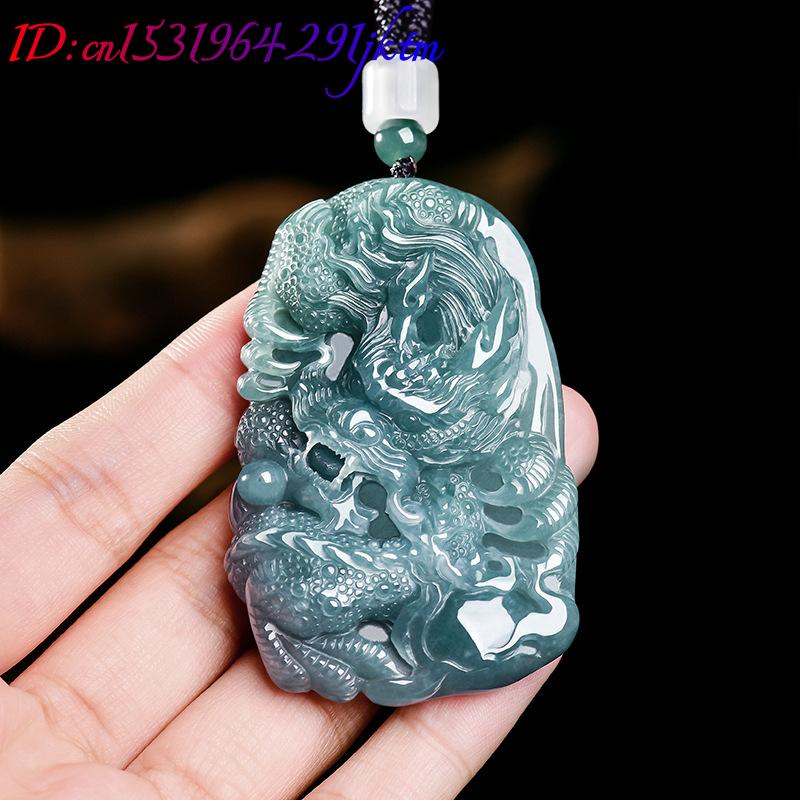 Natural Burmese Jadeite Dragon - đánh giá và giá Women Fashion Necklace