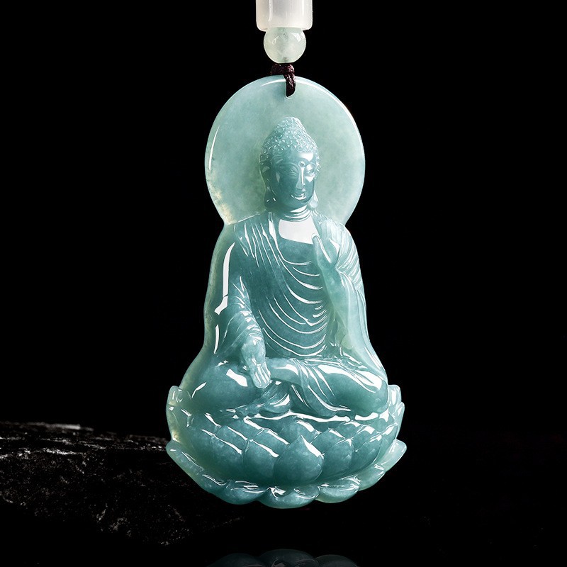 Natural Burmese Jadeite Buddha - đánh giá và giá Women Fashion Necklace