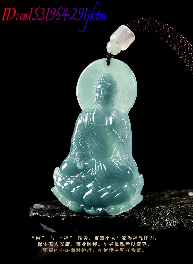 Natural Burmese Jadeite Buddha - đánh giá và giá Women Fashion Necklace