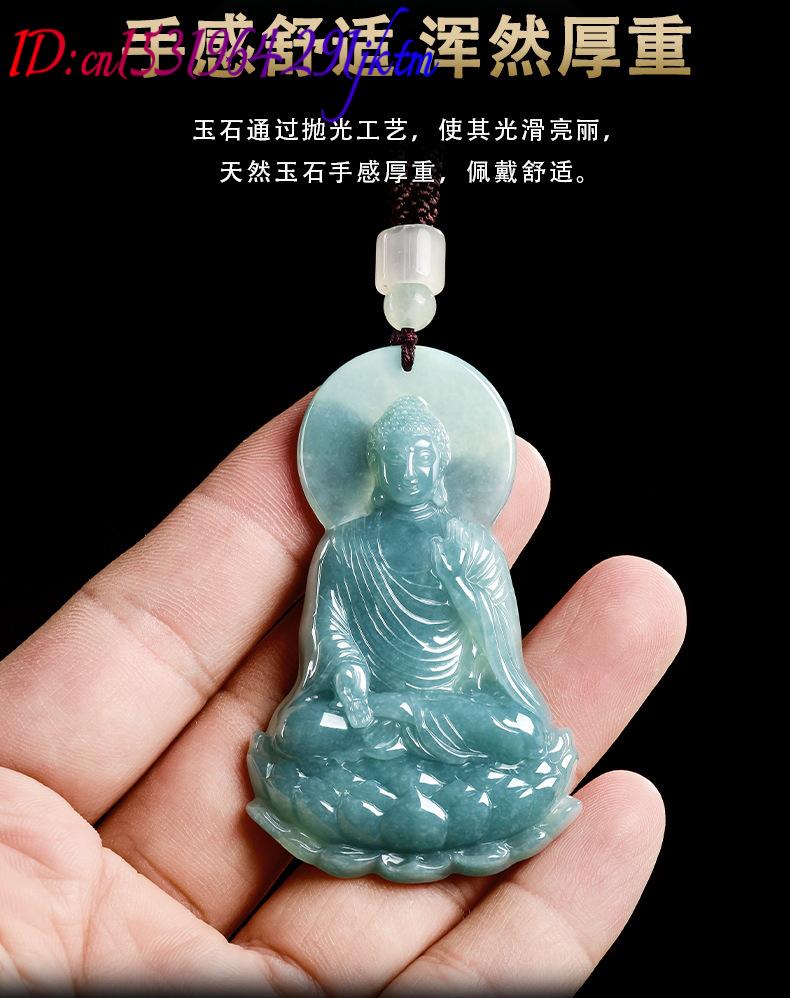Natural Burmese Jadeite Buddha - đánh giá và giá Women Fashion Necklace