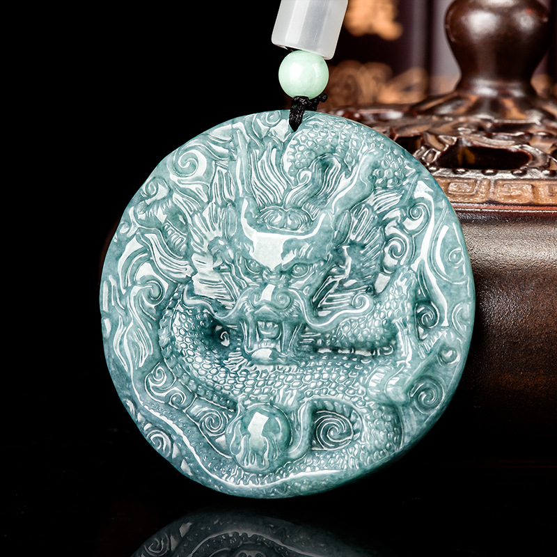 Burmese Jadeite Dragon Pendant - đánh giá và giá Women Fashion Necklace