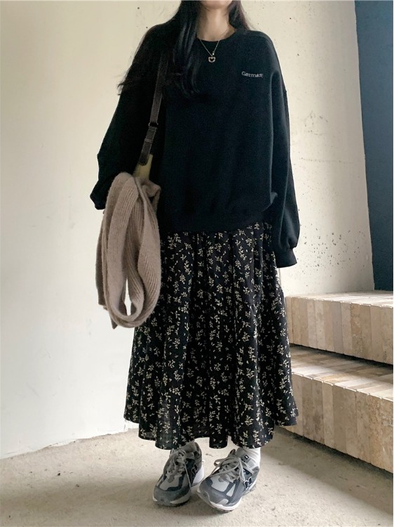 plus Size Women's High Waist F - đánh giá và giá A-Line Skirt Midi