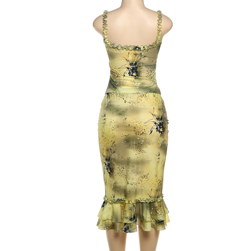Women's Dress 2 Piece Floral P - đánh giá và giá V Neck Cami Top