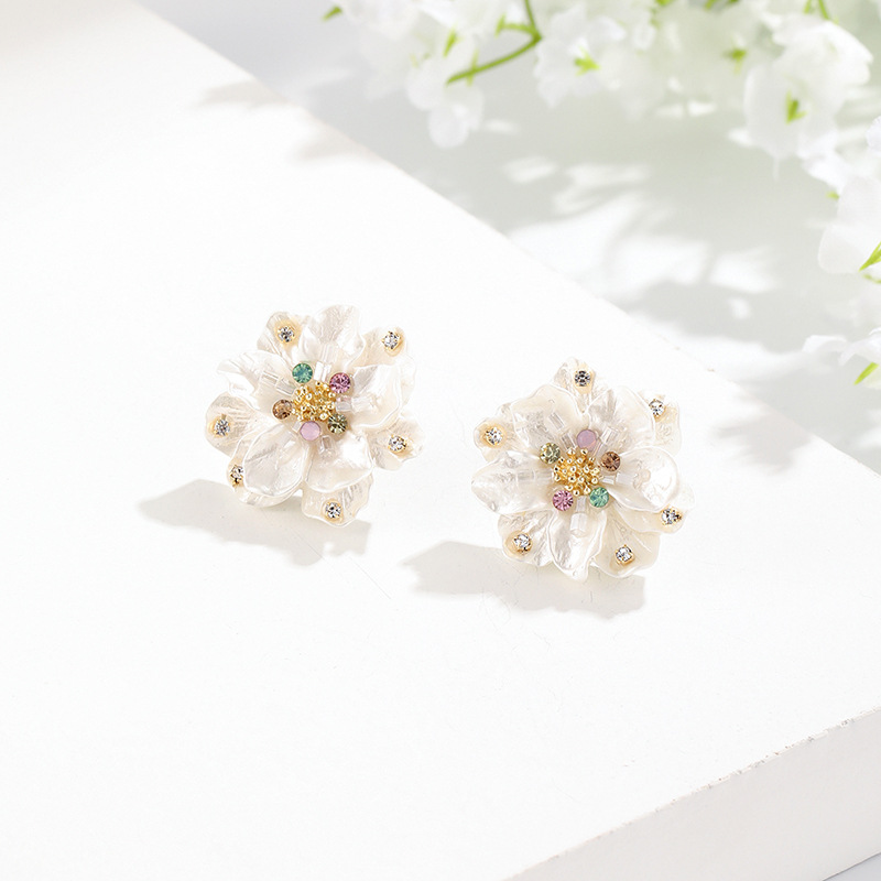 New Jewelry Shell Flower Tempe - đánh giá và giá Women Fashion Nz