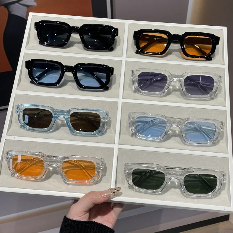 New Hot Selling Square Small F - đánh giá và giá Women Fashion Glasses