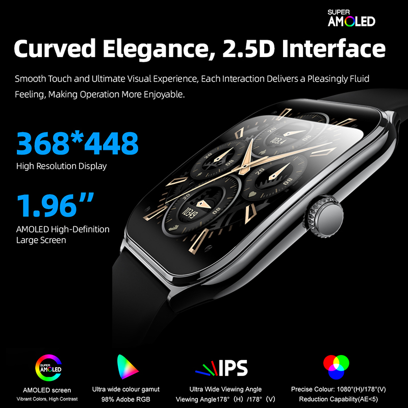 New Ultra Thin Smart Watch AMO - đánh giá và giá Women'S Day Fashion Show