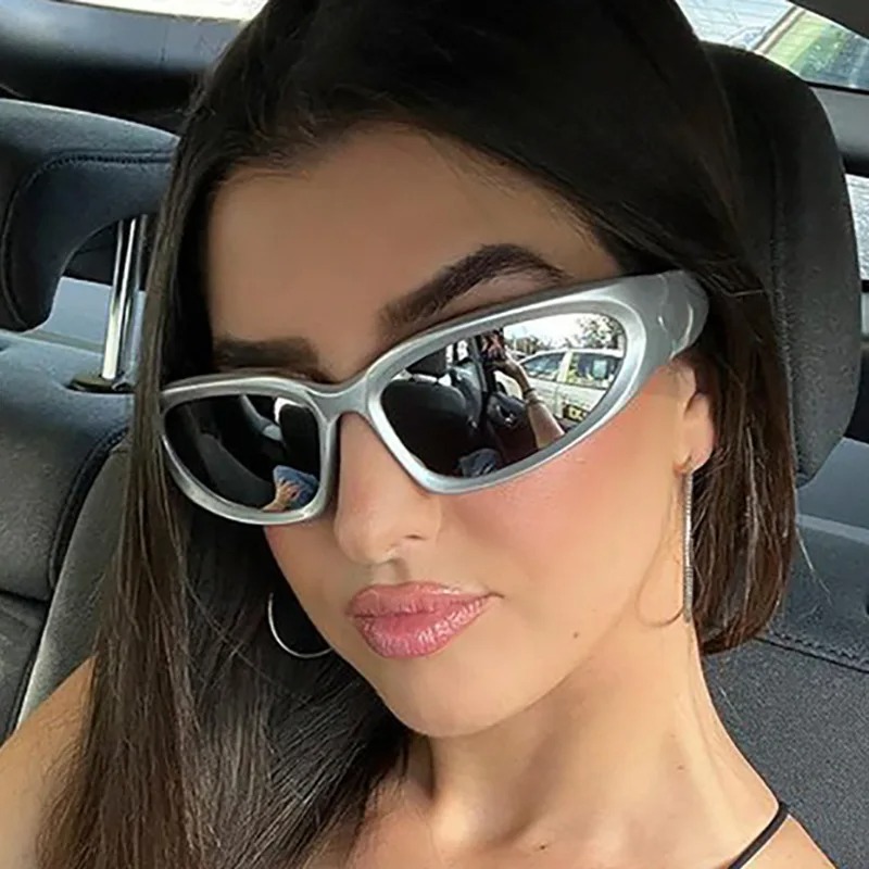 Luxury Y2K Sports Punk Sunglas - đánh giá và giá Women Fashion Glasses