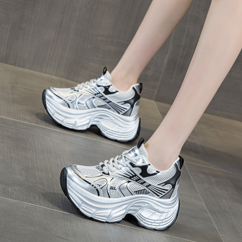 8cm Hidden Height Increasing P - đánh giá và giá Sneakers Fashion Women
