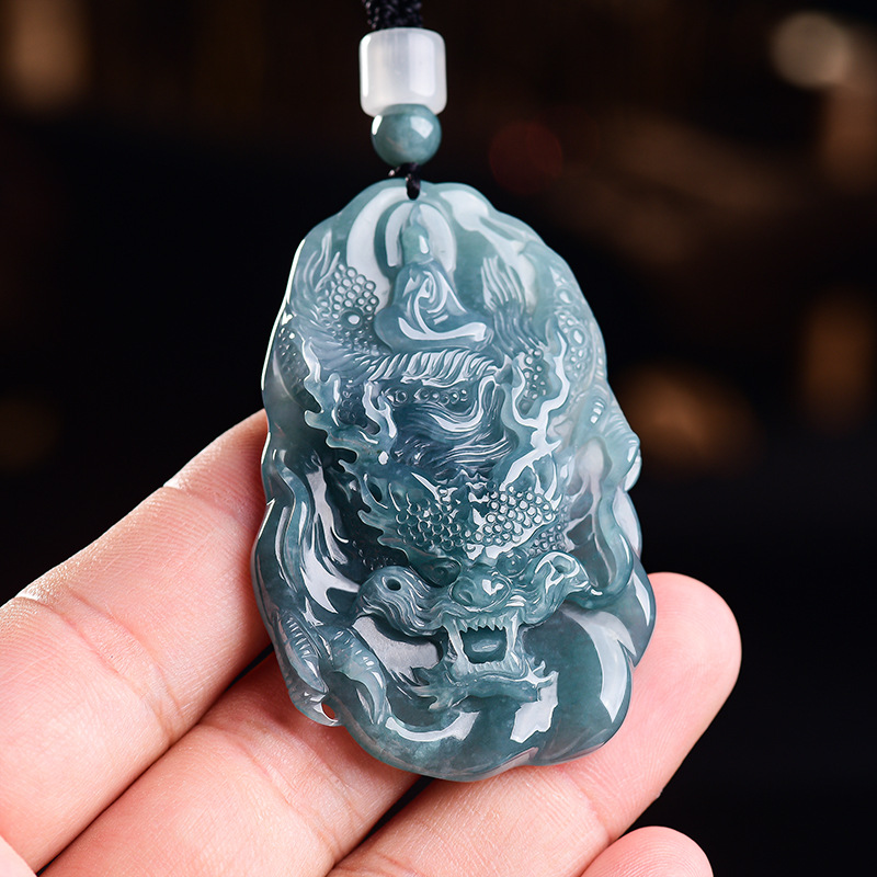 Natural Burmese Jadeite Dragon - đánh giá và giá Women Fashion Necklace