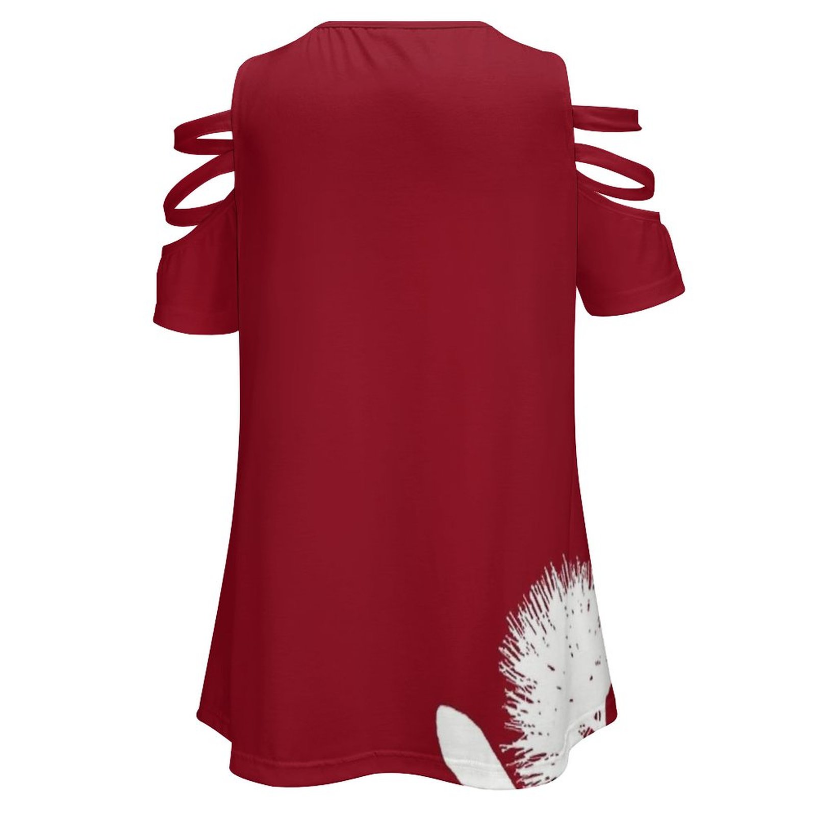 Pohutukawa-White On Red Women  - đánh giá và giá Women Fashion Nz