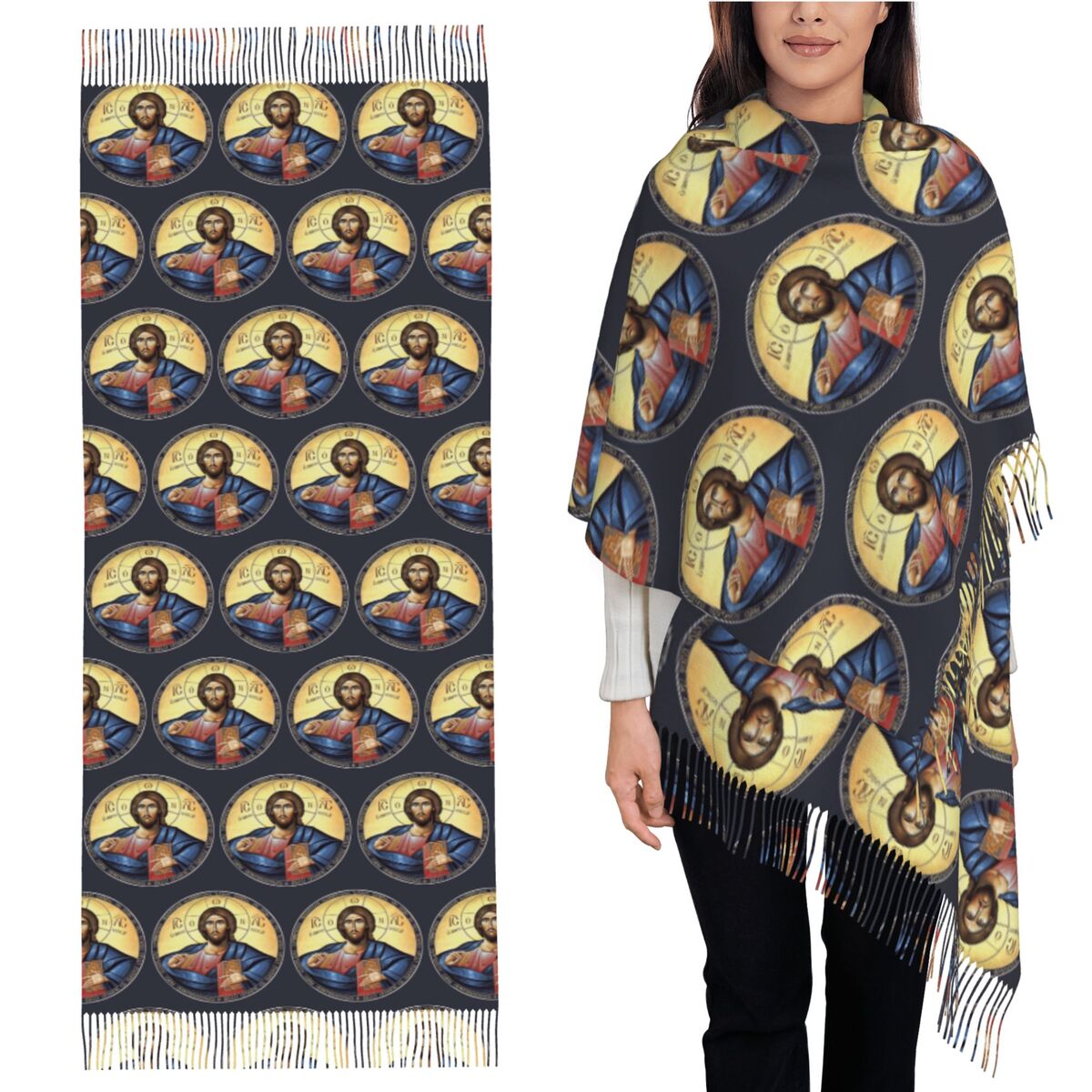 Christ Pantocrator Orthodox Ic - đánh giá và giá Women Fashion Icon