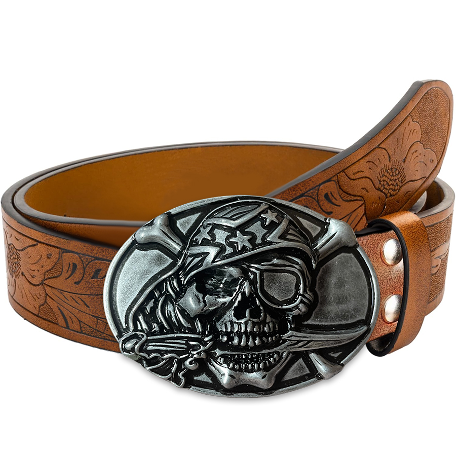 Bite Knife Skull Belt Exquisit - đánh giá và giá Women Fashion Nz