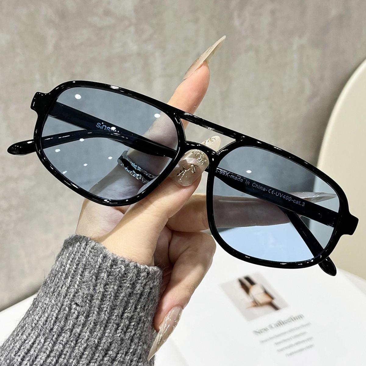 New Retro Oval Women Sunglasse - đánh giá và giá Women Fashion Glasses
