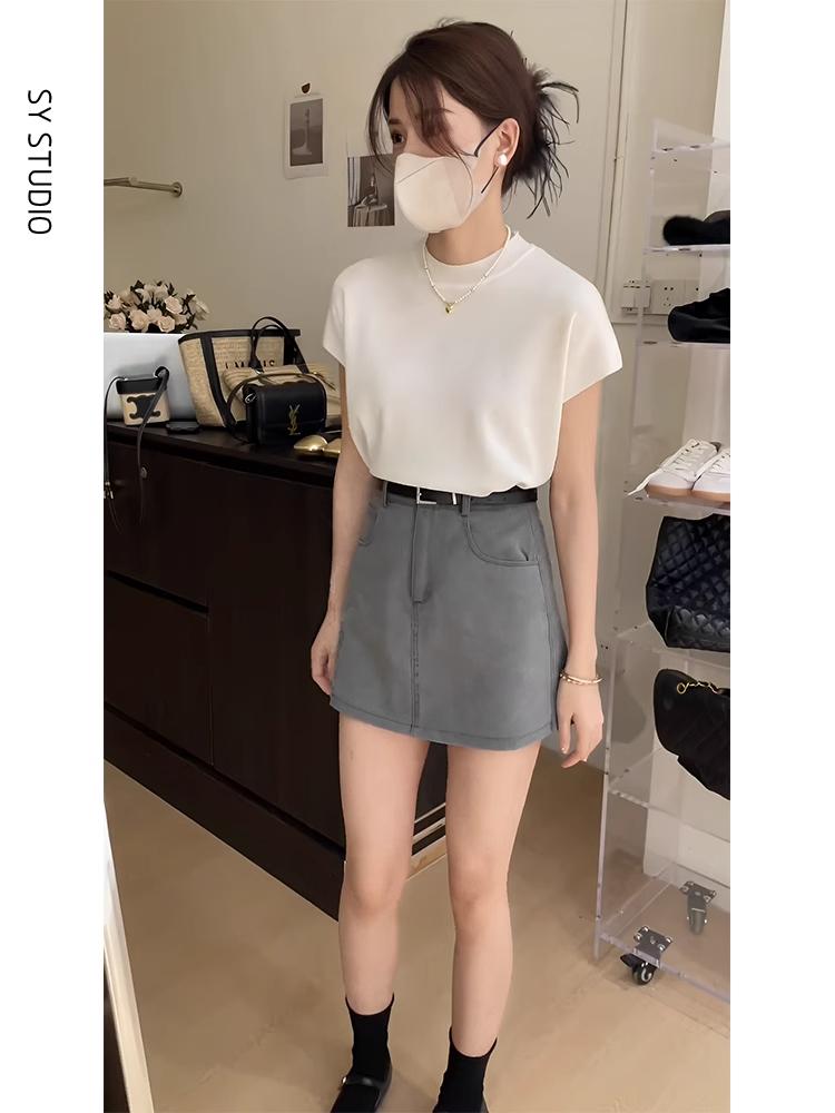 Slimming Knitted Top And High  - đánh giá và giá Women'S Fashion Petite