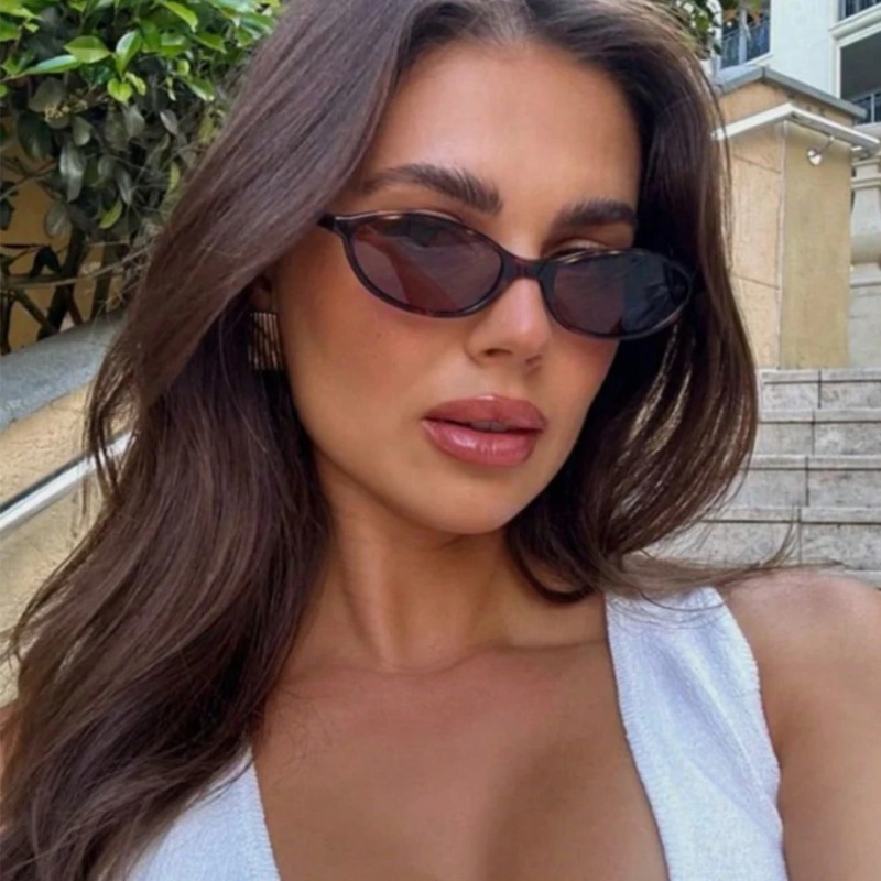Retro Oval Frame Sunglasses Fa - đánh giá và giá Women Fashion Glasses