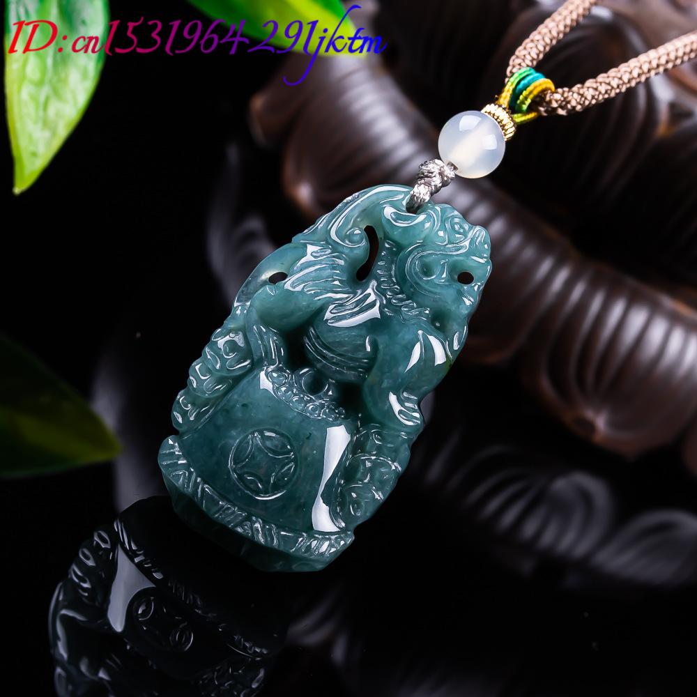 Burmese Jadeite Pixiu Pendant  - đánh giá và giá Women Fashion Necklace