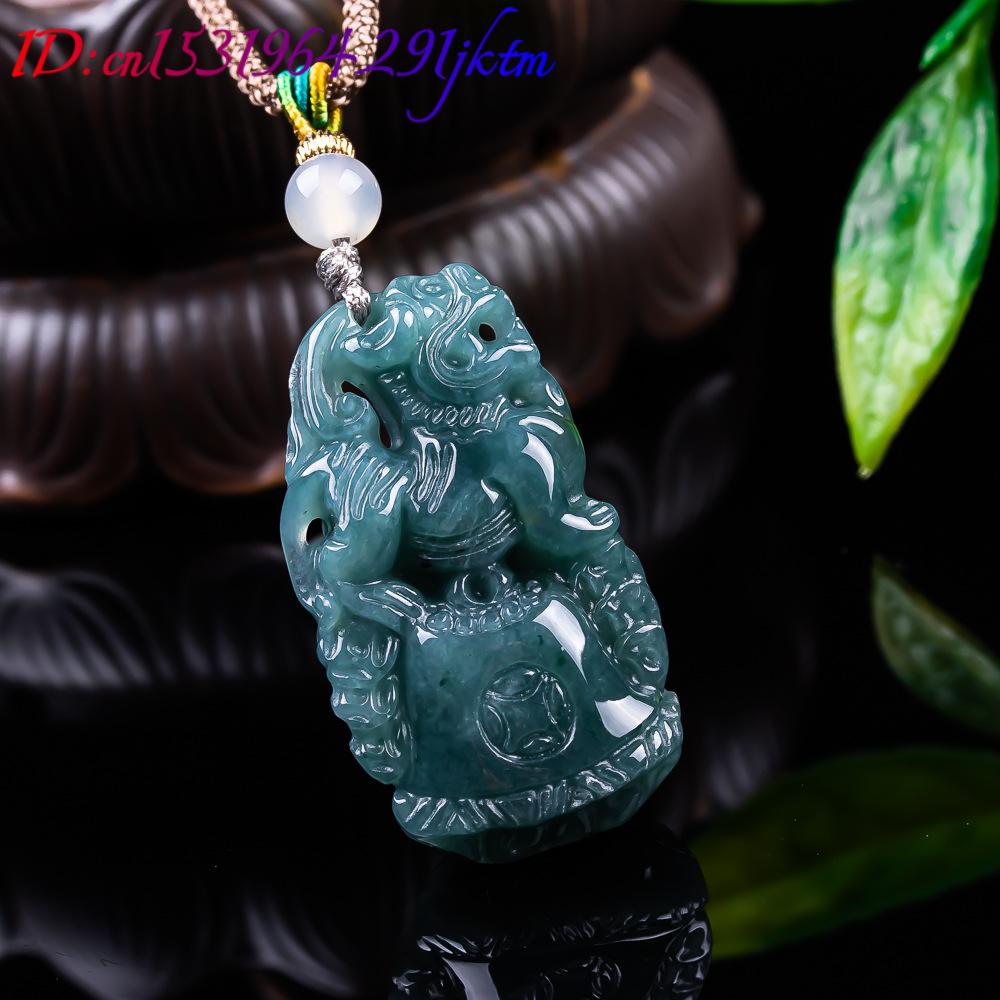 Burmese Jadeite Pixiu Pendant  - đánh giá và giá Women Fashion Necklace