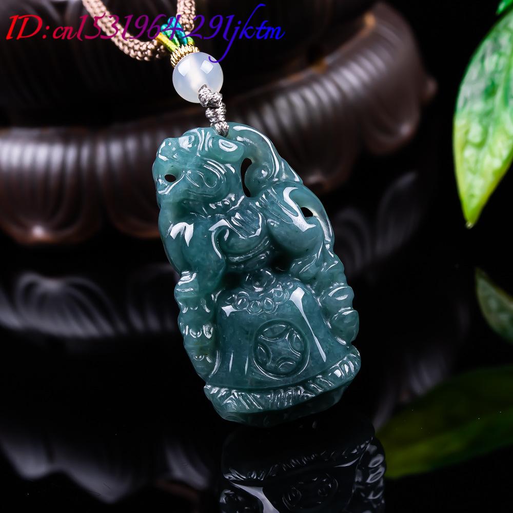Burmese Jadeite Pixiu Pendant  - đánh giá và giá Women Fashion Necklace
