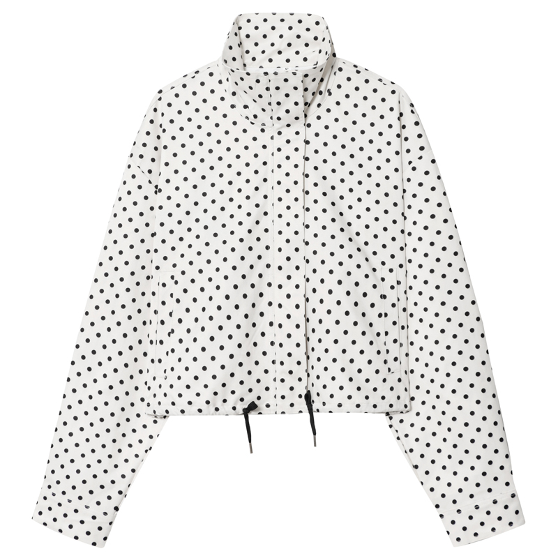 HXAO Polka Dot Bomber Jacket W - đánh giá và giá Women'S Fashion Bomber Jacket