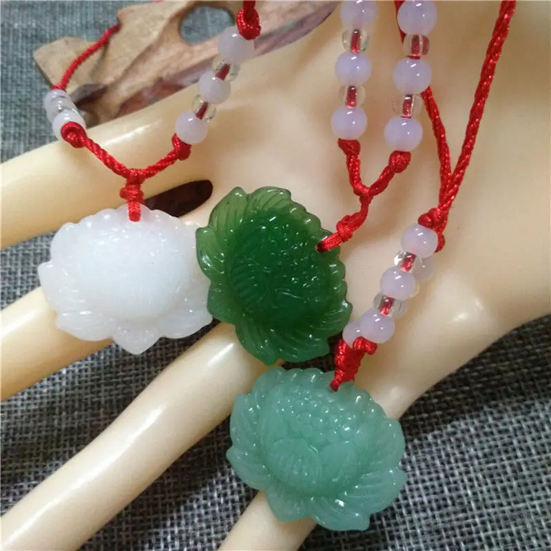 Tự Nhiên Xanh Ngọc Bích Mặt Dâ - đánh giá và giá Women Fashion Necklace