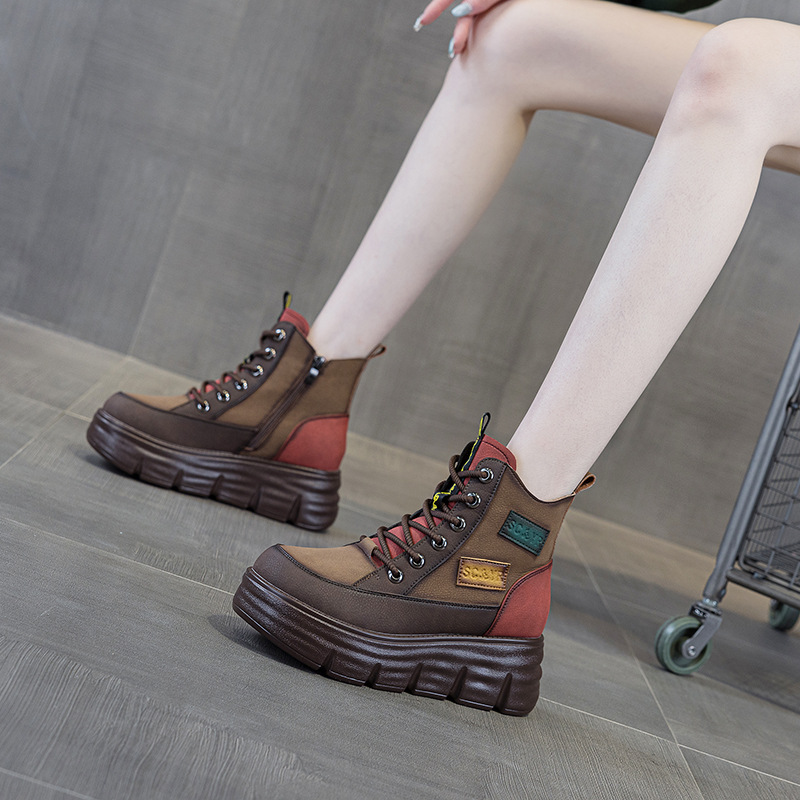 Women Platform Boots Winter Fa - đánh giá và giá Women'S Fashion Petite