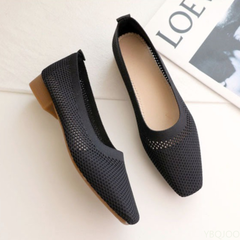 Square toe low heel soft soled - đánh giá và giá Women'S Fashion Spring 2025