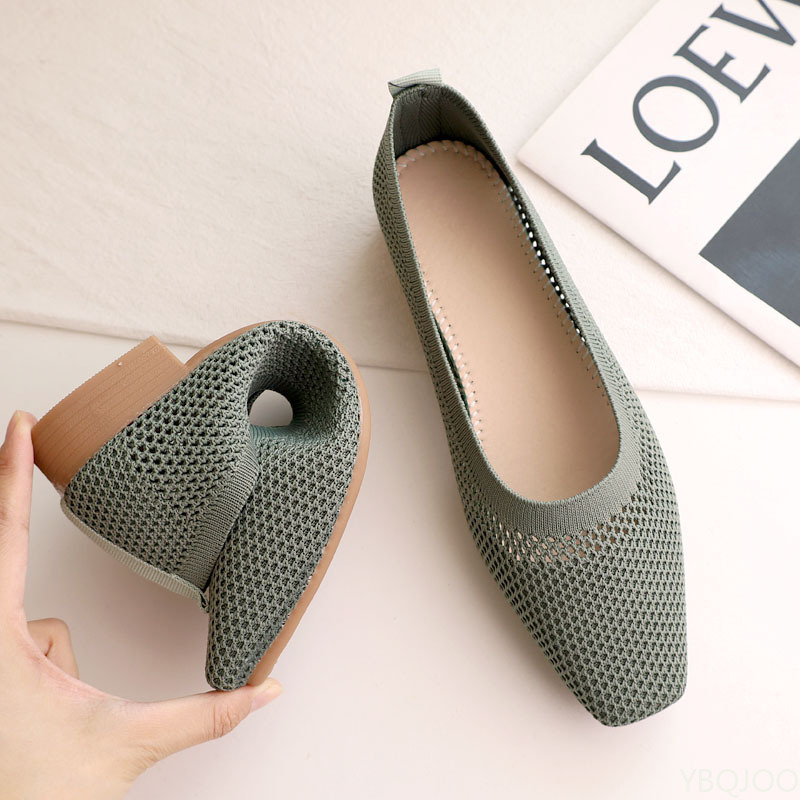 Square toe low heel soft soled - đánh giá và giá Women'S Fashion Spring 2025