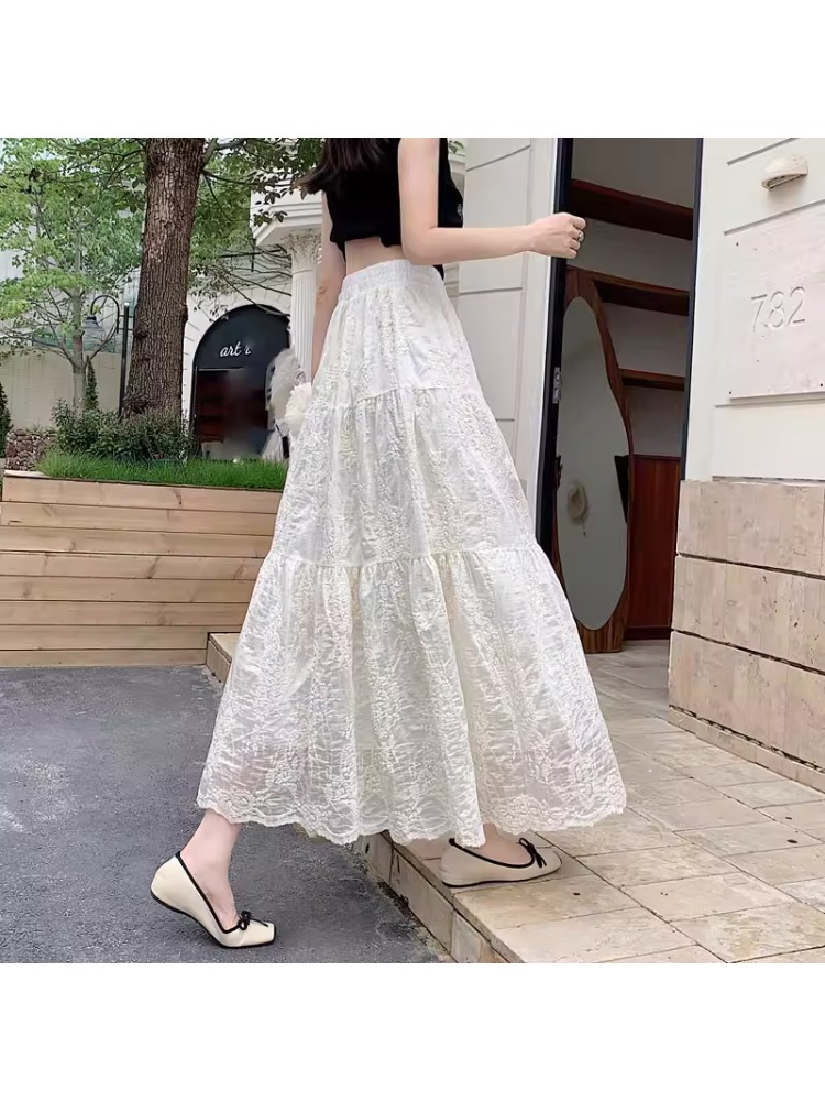 plus Size Women's High Waist A - đánh giá và giá A-Line Skirt Midi
