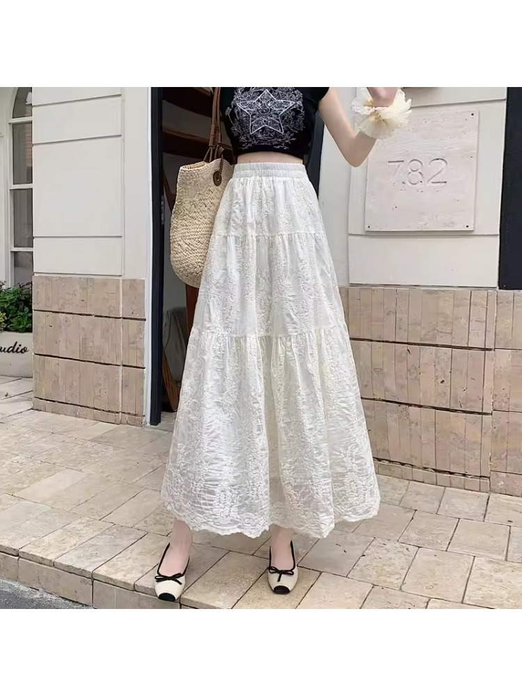 plus Size Women's High Waist A - đánh giá và giá A-Line Skirt Midi
