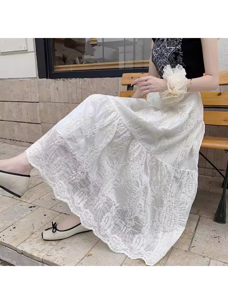 plus Size Women's High Waist A - đánh giá và giá A-Line Skirt Midi