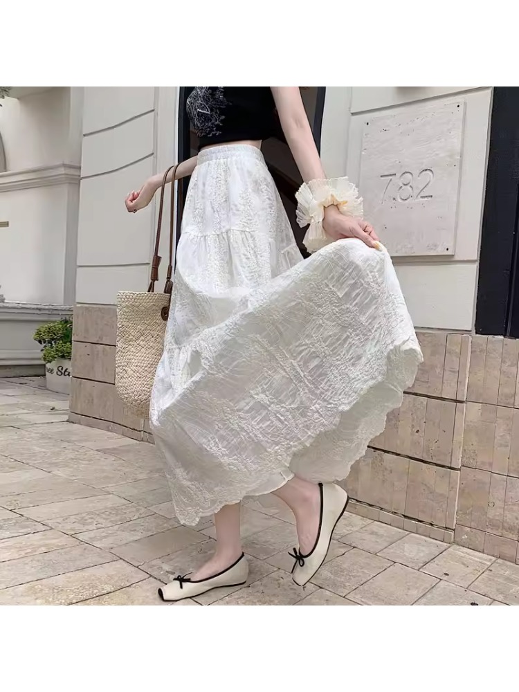 plus Size Women's High Waist A - đánh giá và giá A-Line Skirt Midi