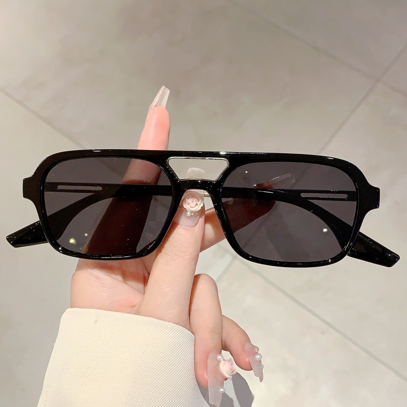 Trendy Women Double Beam Sungl - đánh giá và giá Women Fashion Glasses
