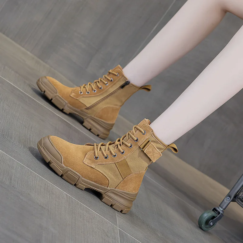 Leather Fashion Women's Boots, - đánh giá và giá Women'S Fashion Hiking Boots
