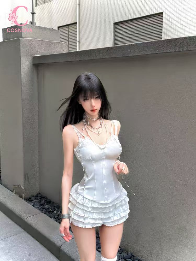Coquette Lace Corset 2 Piece S - đánh giá và giá V Neck Cami Top
