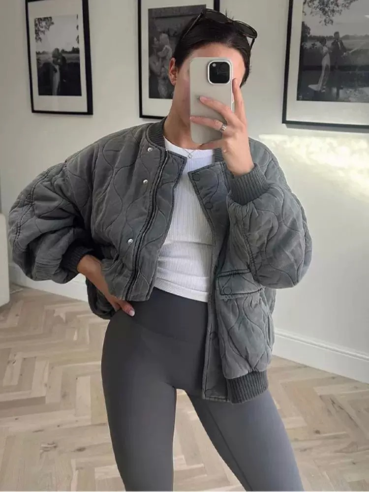ETJ 2025  Women's New fashion  - đánh giá và giá Women'S Fashion Bomber Jacket