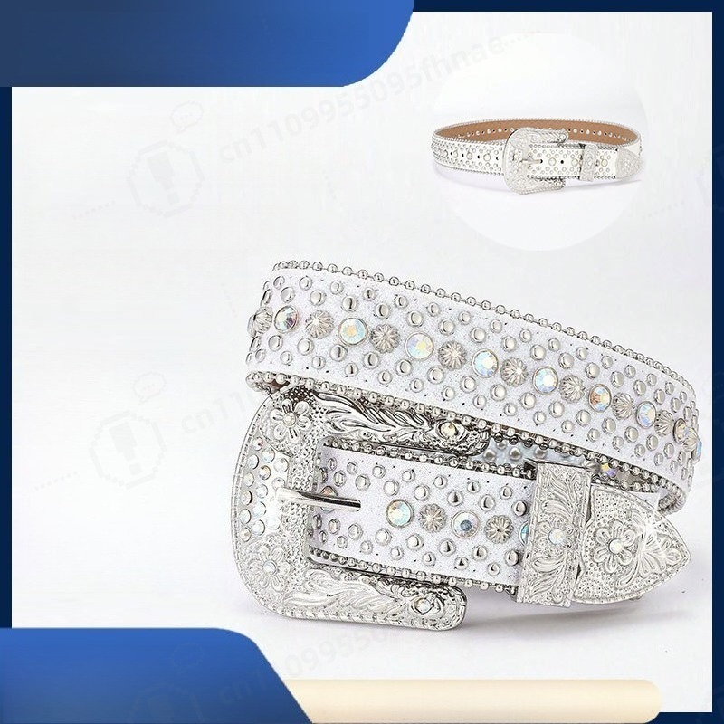 Y2K Style Rhinestone Belt For  - đánh giá và giá Women'S Fashion Belts