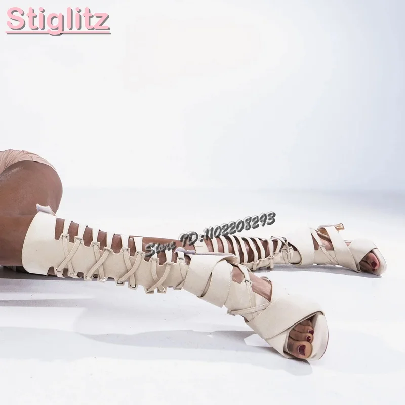 Retro Cross-tied Roman Sandals - đánh giá và giá Women'S Fashion Belts