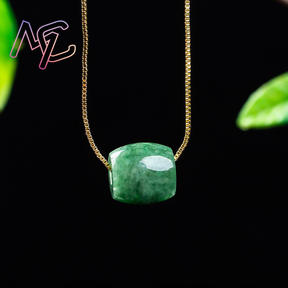 Natural Real Jade Bead Pendant - đánh giá và giá Women Fashion Necklace