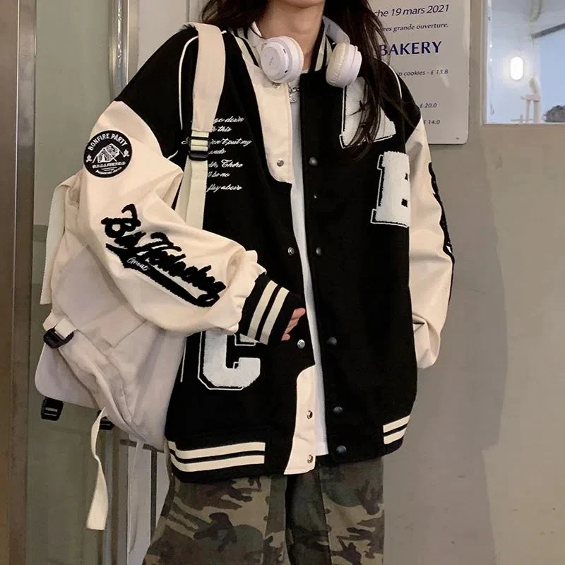 Y2k Lamb Wool Bomber Jacket Fe - đánh giá và giá Women'S Fashion Bomber Jacket