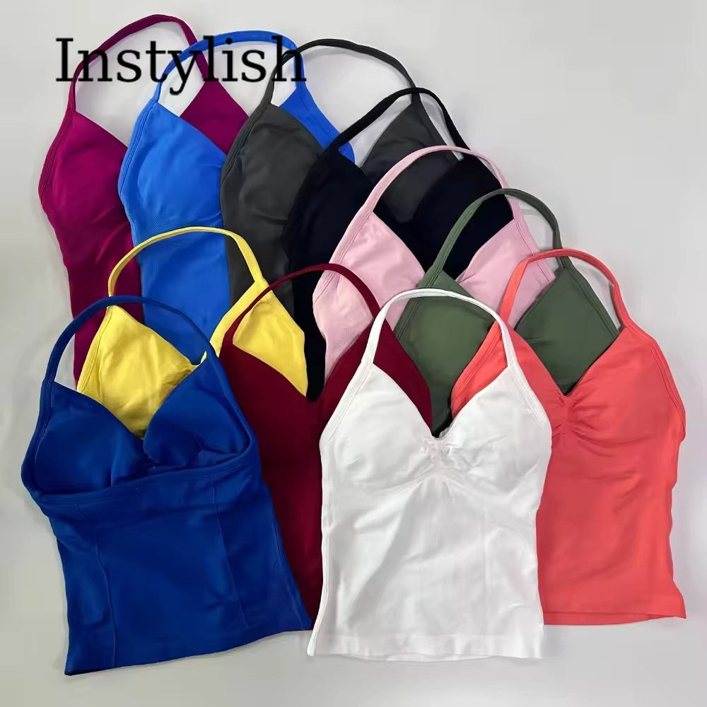 Women Seamless Yoga 2 Piece Se - đánh giá và giá V Neck Cami Top
